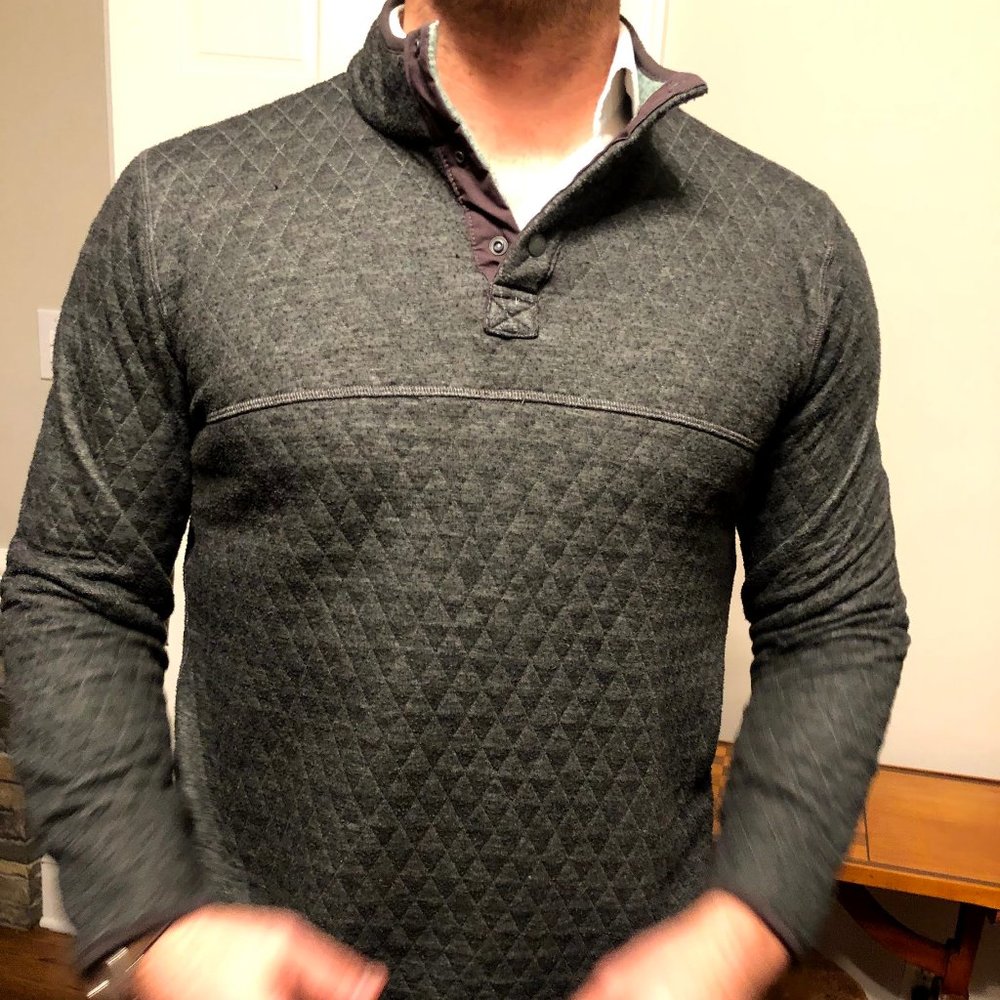 Quilted Reversible Pull Over